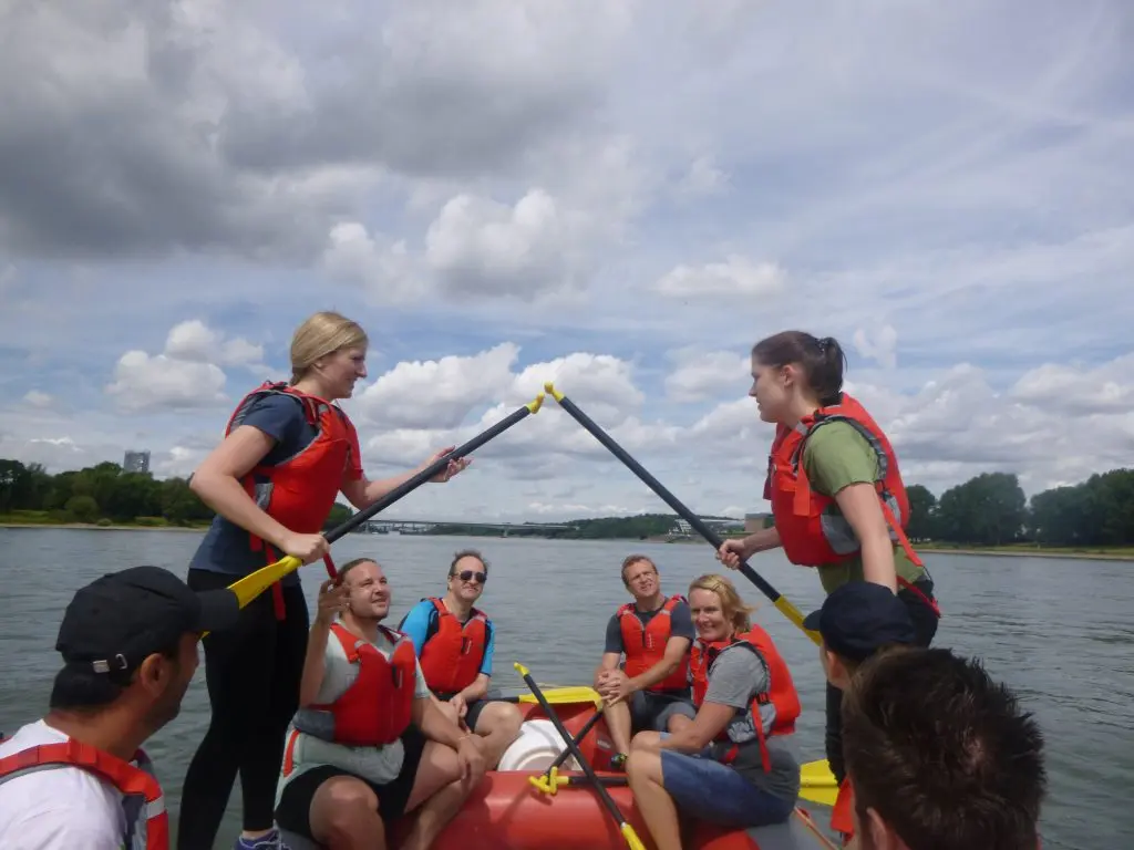Teamevent Rafting