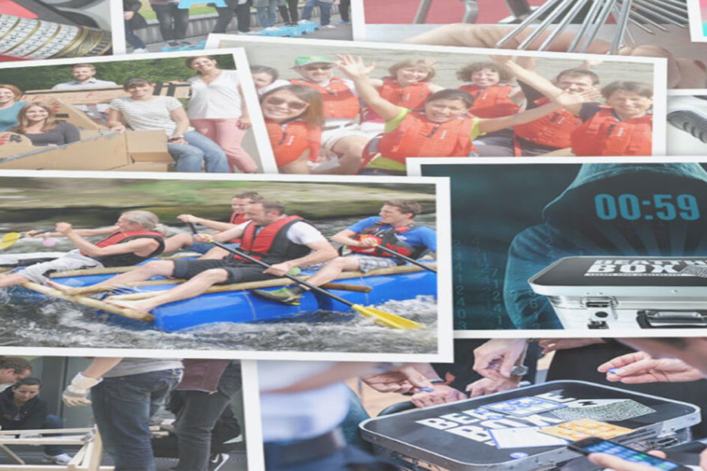 Collage Teambuilding Fotos