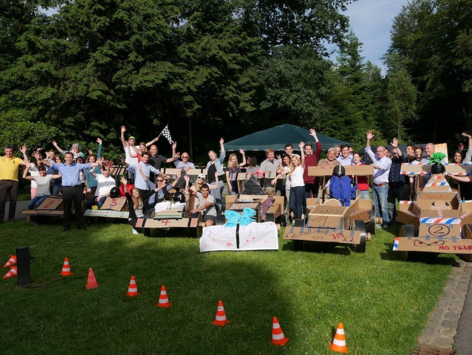 Seifenkistenrennen Teamevent