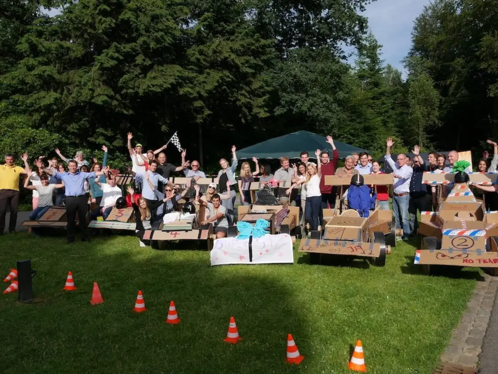 Seifenkistenrennen Teamevent