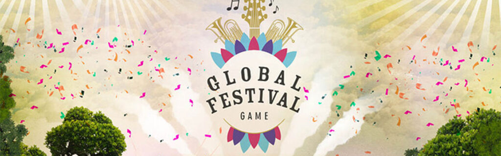 Virtuelles Teamevent Global Festival Game Logo