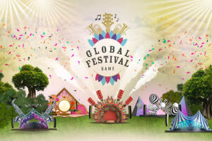 Virtuelles Teamevent Global Festival Game Logo