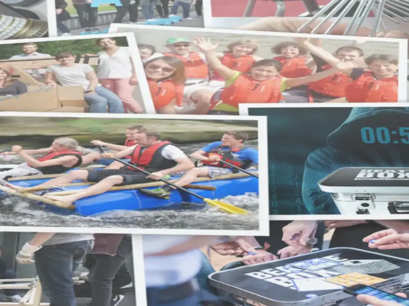 Collage Teambuilding Fotos